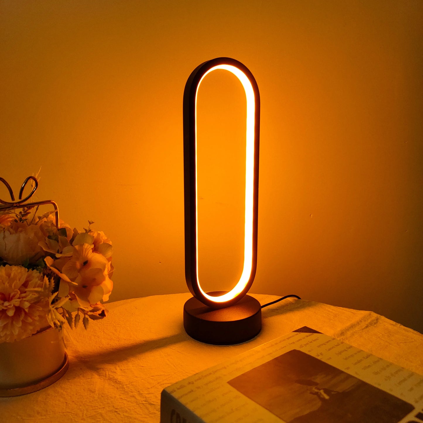 DeskHub Ring LED Lamp Three-color Dimming