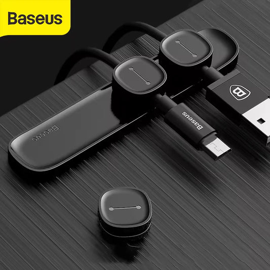 DeskHub Magnetic protector Cable Clip Cable Organizer