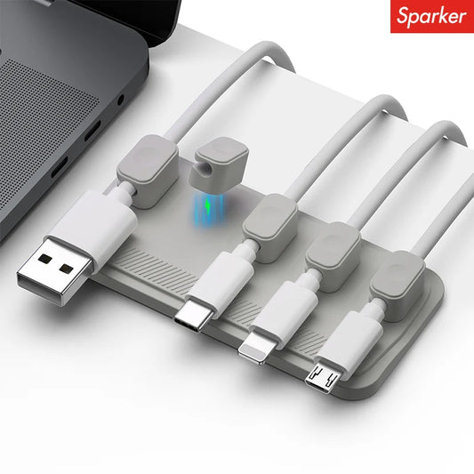 DeskHub Magnetic Cable Organiser